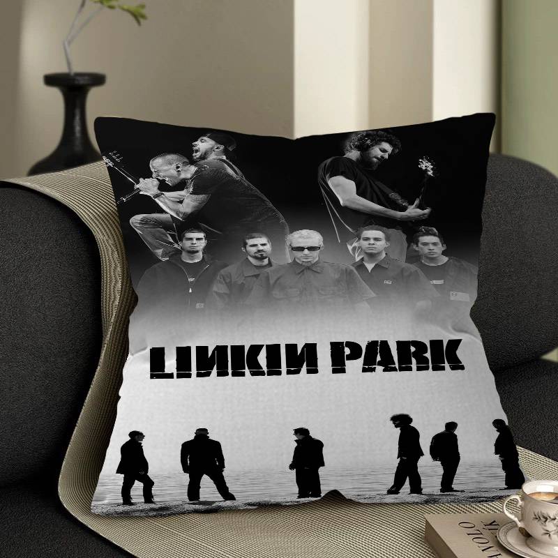 Band L-Linkin P-Park Cool Personalized Pillow Dust Cover Bedroom Kids Party Decoration Pillowcase Birthday Children Gift