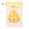 Unieke Post-its Notitieblokken, Grappig Toast Brood Koekje Kaas Ontwerp Schattig Notitieblok, 30 Duidelijk Bedrukte Velletjes/Blok Zelfklevend Notitieblok voor Thuis Kantoor Notebook