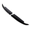 Pair of Rear Bumper Side Lip Diffuser Rear Side Skirt Splitter Canard for C Class W204 AMG Line 2008 2014 Glossy Black