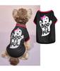 Halloween Huisdierkleding Dunne Kat Hond Vakantie Kostuum Pompoen Schedel Teddy Grappig T-shirt