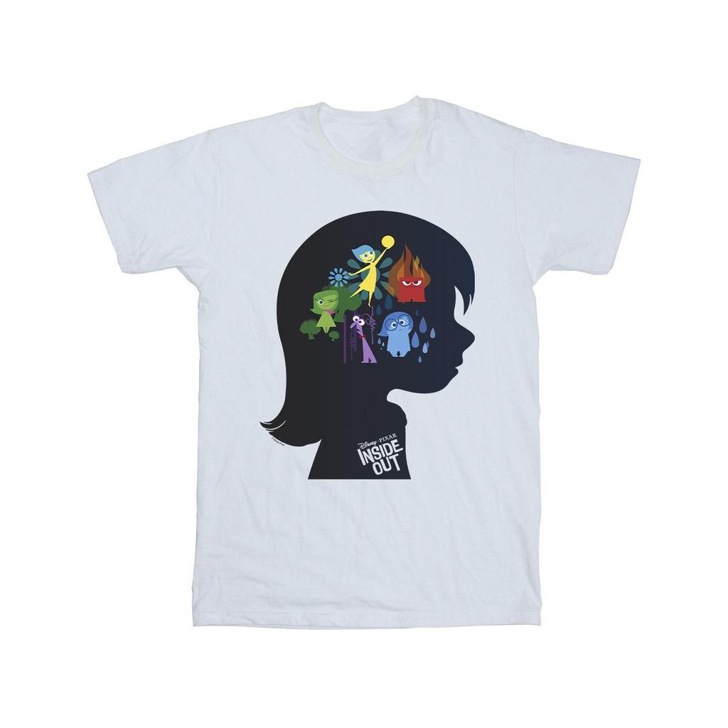 Disney Boys Inside Out Head Silhouette T-Shirt