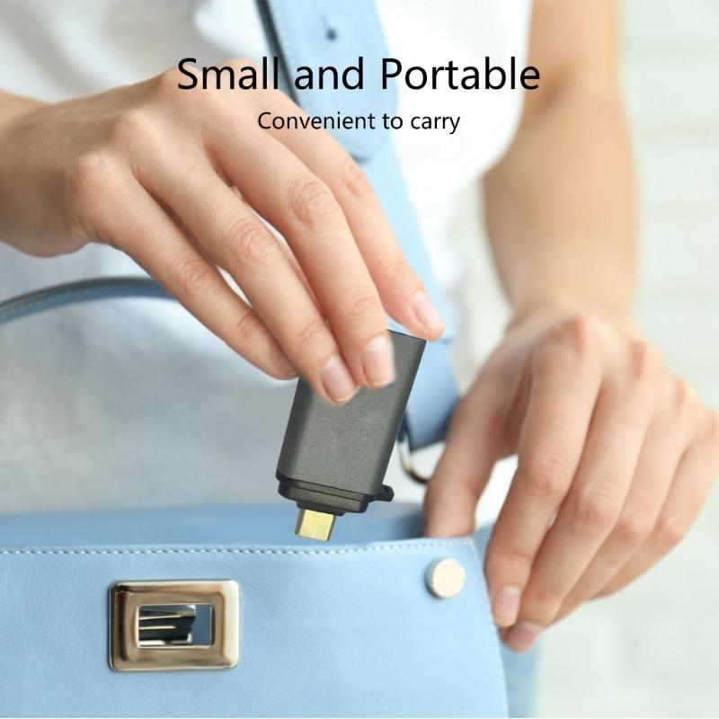 Type C High Definition Converter 4K 60Hz Resolution Pocket Size Aluminum Adapter Universal for Laptop