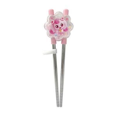 Leburn Sweet and Sour Catch Tiniping Glitter Two-Hand Correction Chopsticks, Hatching, 1 Piece, Korean Popular Tableware