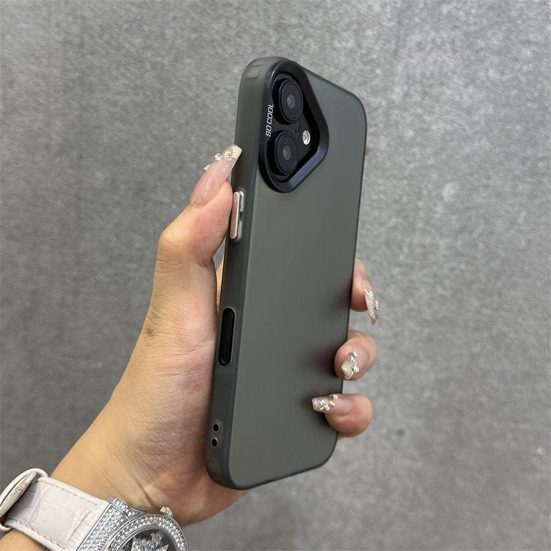 

Серебряный металлический матовый чехол IMD Aurora для телефона 16 15 14 Pro Max 13 12 mini 11 16E с браслетом и шнурком, тонкий, противоударный чехол 14Pro