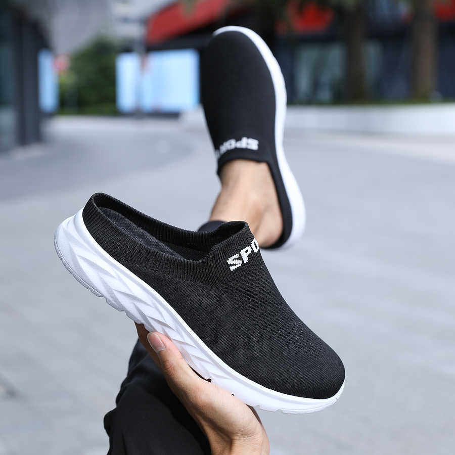 Fashion Autumn-spring Half Sneakers Brand Man Woven Man White Shoes Runings Men Sports Universal Brands Zapato Wholesale Tenise Fat