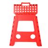 Dot Plastic Folding Stool Small Chair Advanced Portable Massage Stool 29*22*39cm(Red)