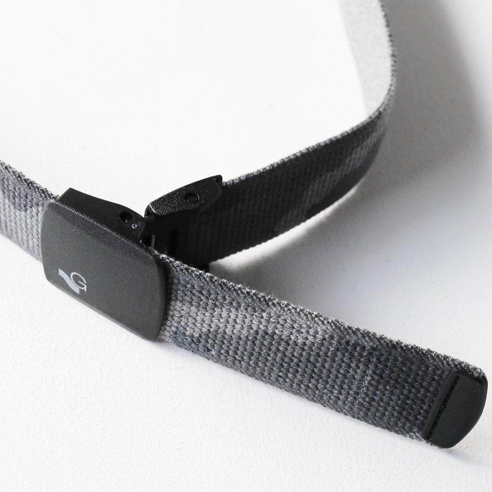 Black Buckle Made In Stretchable Fabric Solid Camouflage Beige [Gevalt] Belt, Japan, Belt, Color, Men's & Women's,