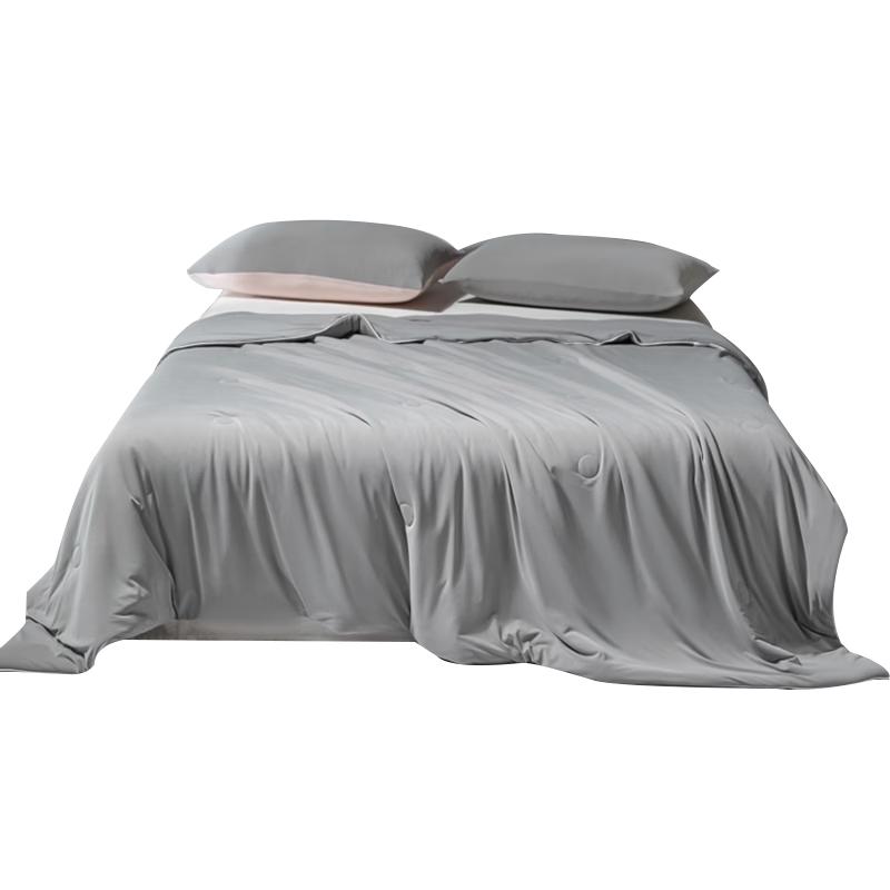 

Nanjiren Antibacterial Cool-Touch Ice Silk Summer Quilt 200cm x 230cm