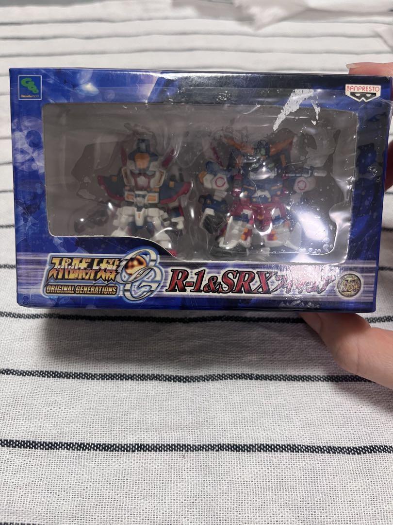 

[USED] kny19141#66 Super Robot Wars R-1 & SRX Figure