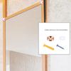 4 Stück Praktische Stabile Messing Roségold Spiegelbefestigungsschrauben Einfache Montage für Innenarchitekten und Enthusiasten
