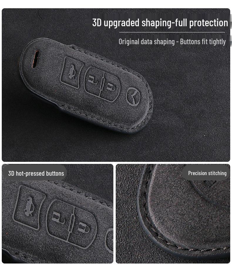 Mazda Axela CX4 CX5 CX6 Atenza Suede Key Case