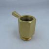 Portable Sturdy Brass 3/4Inch Hose Shutoff Valves Convenient for Outdoor Faucets and Sprinkler Systems Daily Use