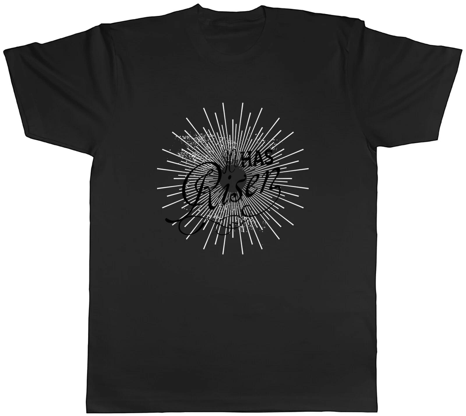 He Has Risen Palm Sunday Easter Mens Unisex T-Shirt Tee Gift XXXXL
