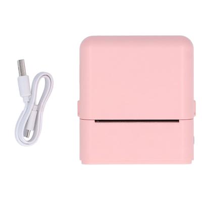 Thermal Label Printer BT 203dpi Portable Mini Label Printer for Date Ingredient Name Small Business
