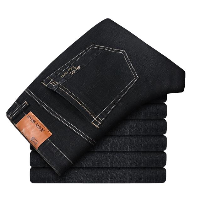 Algodón Hombre 'S Jeans Pantalones Vaqueros Marca Ropa Clásica Monos  Pantalones Rectos Para Hombre Negro Oversize Talla Grande 35 40 42 44 46  comprar a buen precio — entrega gratuita, reseñas reales con fotos — Joom