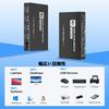 KVM Switch with 2 HDMI Inputs and 1 Output, Switches Between 2 PCs and 1 Monitor, 5Gbps USB Switcher, Allows Use of 1 Printer with 2 PCs, 4K@60Hz, 4 T