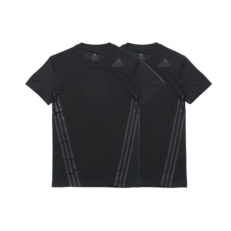 adidas Casual Sports Round-neck Short-sleeve Tee Men Black Men's FL4309