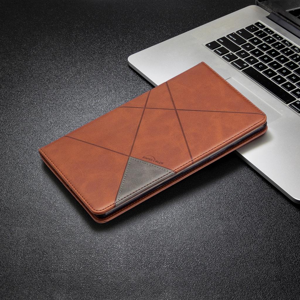 Samsung Galaxy Tab A 8.0 inç için kılıf (2019 Sürümü)(SM-T290/T295) Çoklu Görüntüleme Açıları Kart Cebi ile Business Premium PU Deri Folyo Kapak