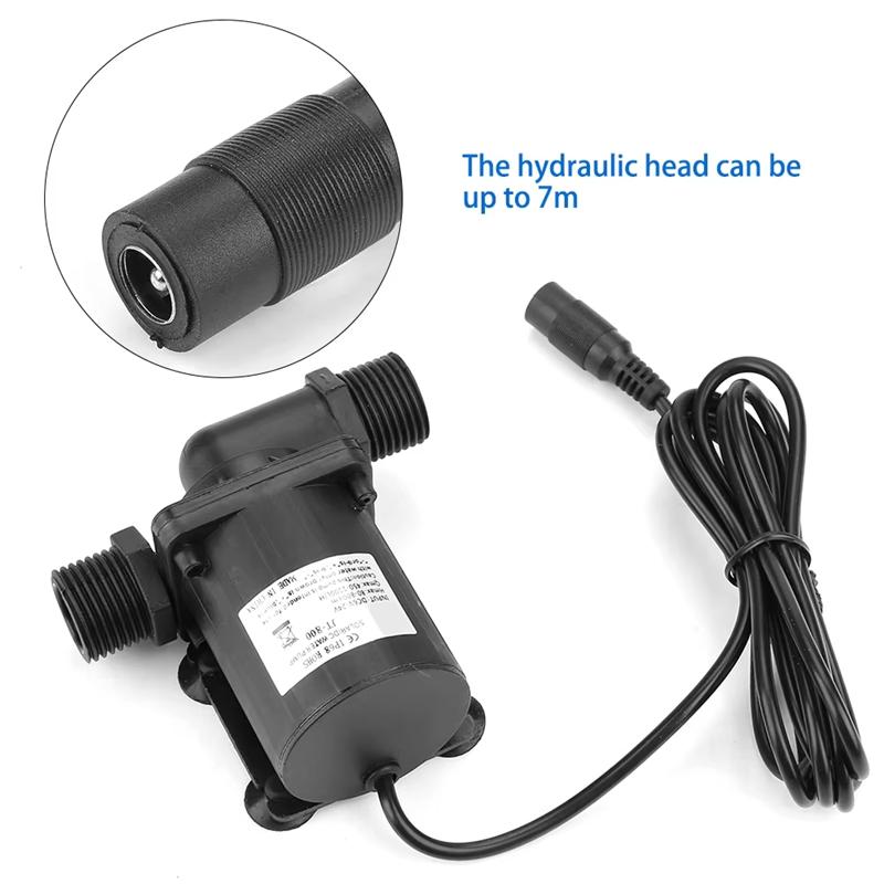 

DC Brushless Boost Water Pump High Hydraulic Head Brushless Boost Pump Booster Pump JT-800D-24 Brushless Motor