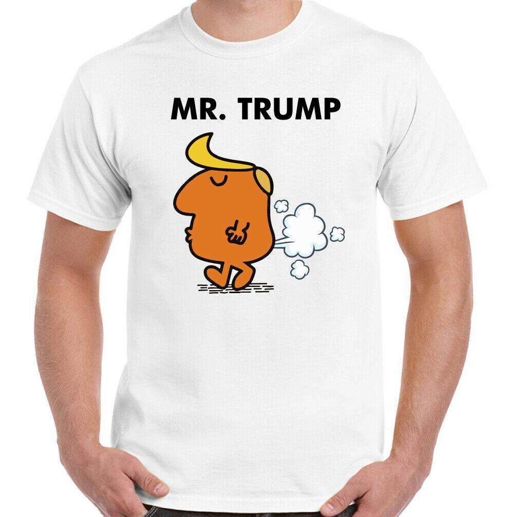 26 MR TRUMP T-SHIRT  Fart Farting President Flatulence USA America Funny TEE TOP Unisex T-Shirt XXXL