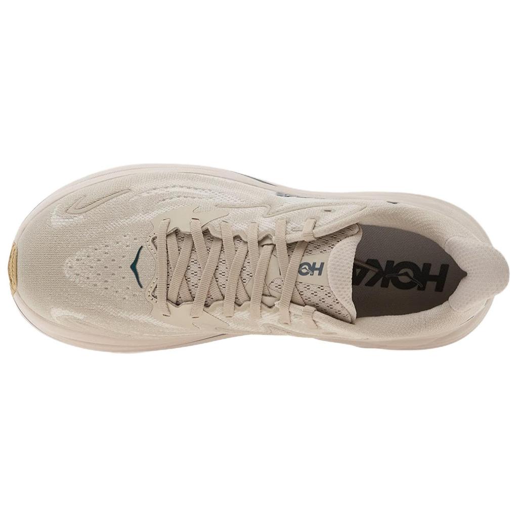 Hoka One One Clifton 10 Comfortable Versatile Breathable Shock Absorbing Low Top Running Shoes Men sneaker Beige 1162030-PTYG