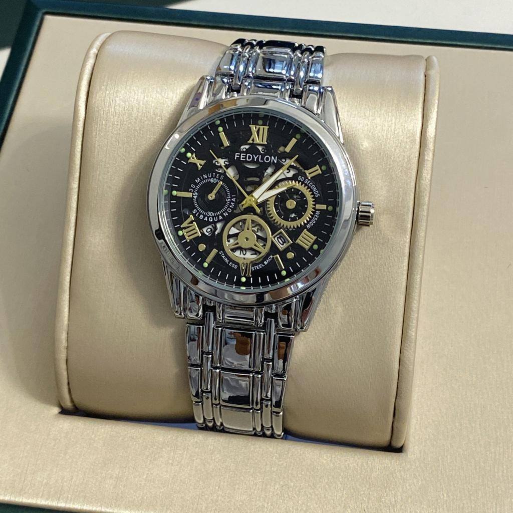 Nowy Męski W pełni Automatyczny Zegarek Niemechaniczny Hollow Studencki Zegarek Męski Luminescencyjny Wodoodporny Zegarek