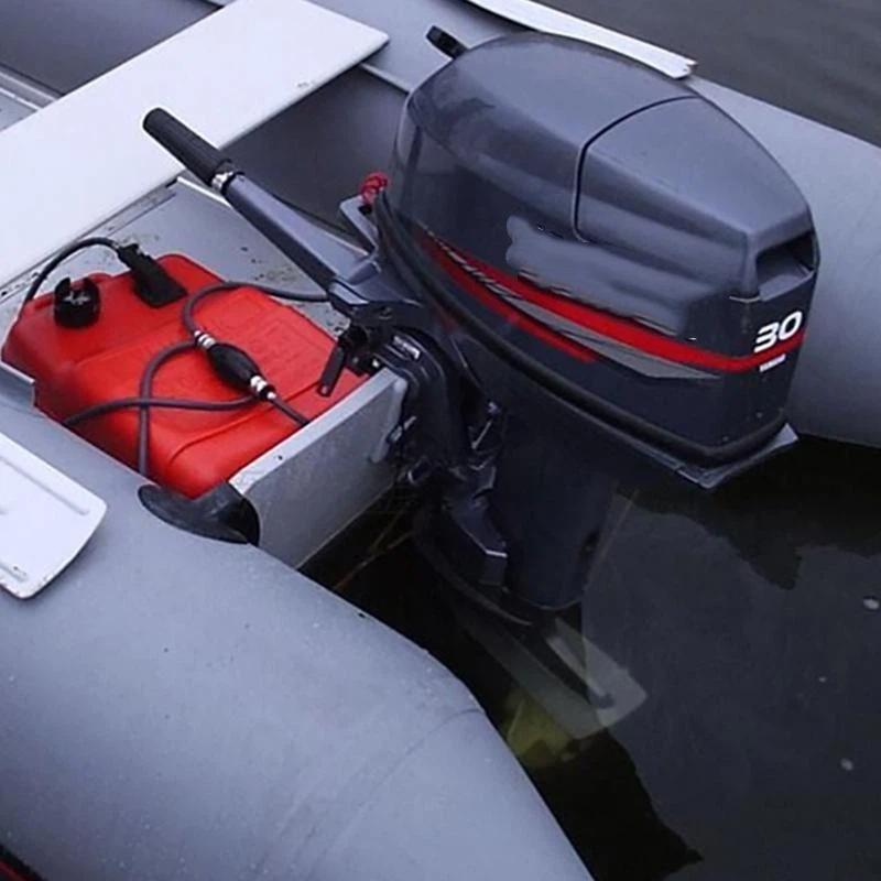 Kit de Linha de Combustível para Motor de Popa 2.1/3.1M Para Motor de Barco Mangueira de Combustível de 8mm Montagem Acessórios Marinhos