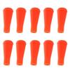 10 Pieces Safety Soft Rubber Arrowhead for Hunting Game Accessories Toy Bow Shaft Safety Arrow Target Tips