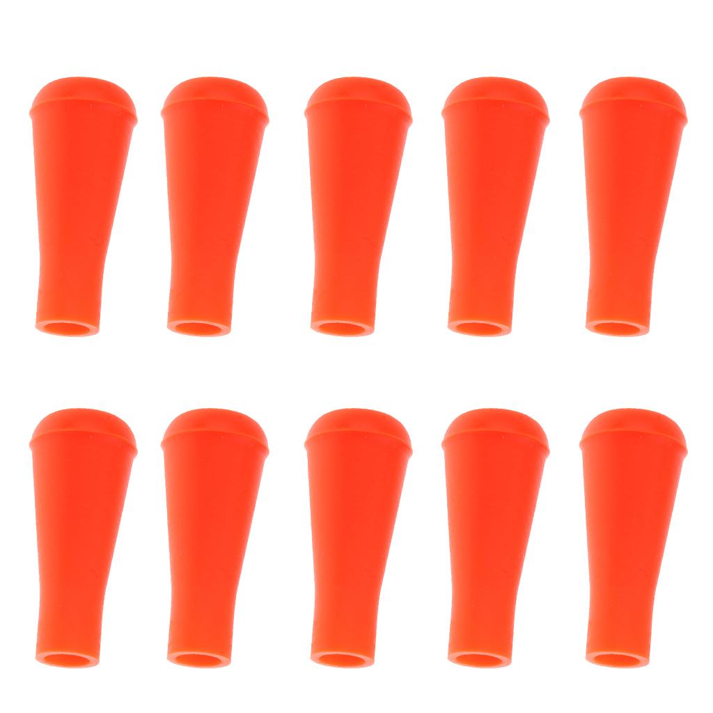 10 Pieces Safety Soft Rubber Arrowhead for Hunting Game Accessories Toy Bow Shaft Safety Arrow Target Tips
