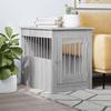 VidaXL Dog Cage Furniture, Dog Kennel with Lockable Door, Dog House, Living Room Side Table, 838328