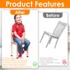 20Pcs Adjustable Furniture Levelers Furniture Legs Increased Height Anti-slip Foot Riser Sofa Table Chair Raiser Floor Protector