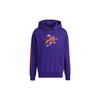 adidas Men's Purple CNY Graphic Hooded Sweatshirt GQ0890