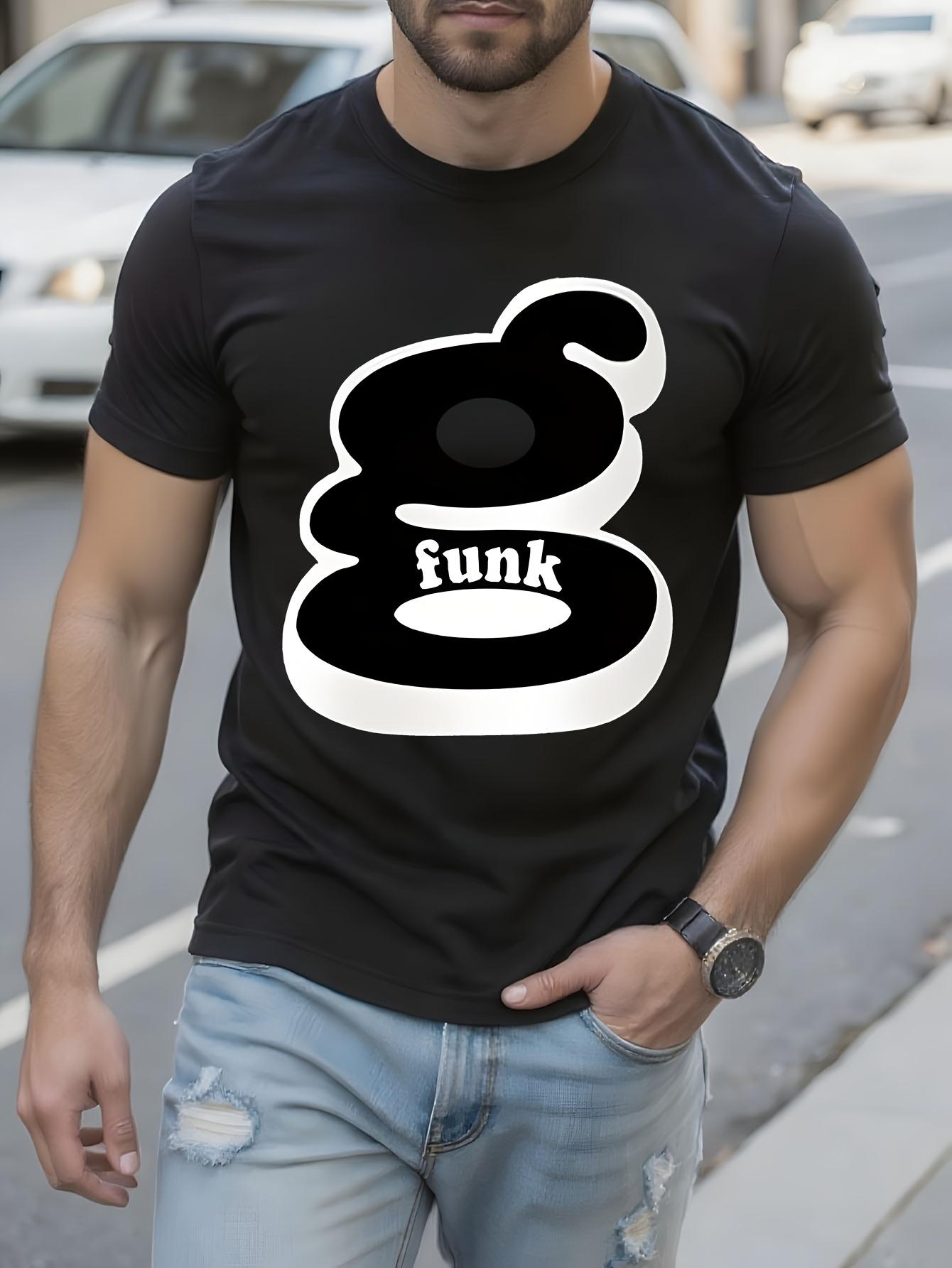 Funk G Graphic Tshirt Graphic Tshirt - Black with White R... S