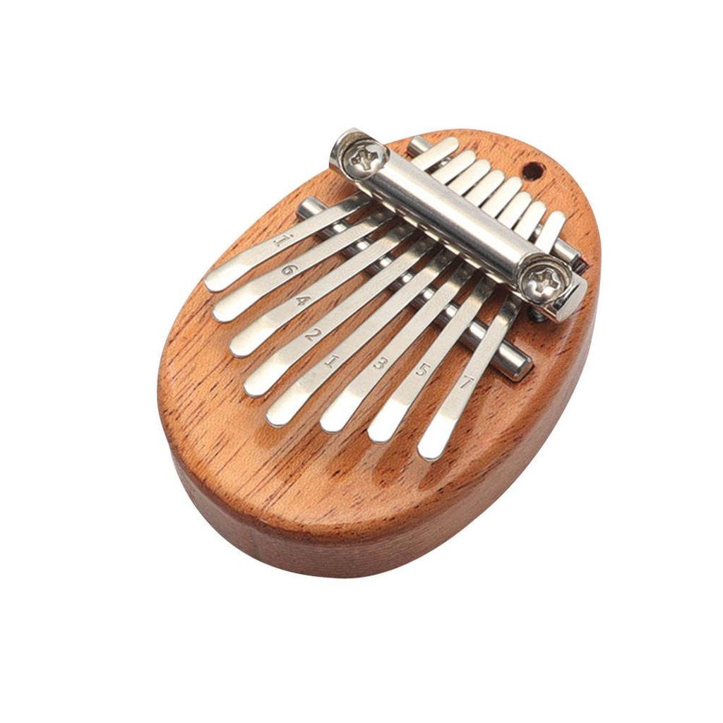 8 Key Wooden Kalimba High Quality Exquisite Finger Thumb Piano Marimba Musical Accessory Pendant Gift
