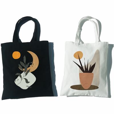 Boho Plants Estética Mujer Lona Shopper Bolsa Chica Gran Capacidad Tote Clásico Ratón Bolso De Hombro