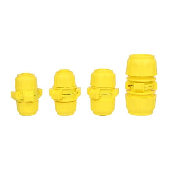 Quick Connect Hose Fitting, Fast Grab Buckle Hose Connector, Leak-Proof Hose Repair Extension Coupling Joint for Lawn Irrigation Car Wash