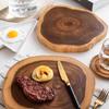 Natural Acacia Wood Irregular Cutting Board