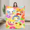 Hamutaro Flannel Blankets Winter Soft Durable Throw Blanket for Boy Girl Outdoor Novelty Bedspread Sofa Bed Cover