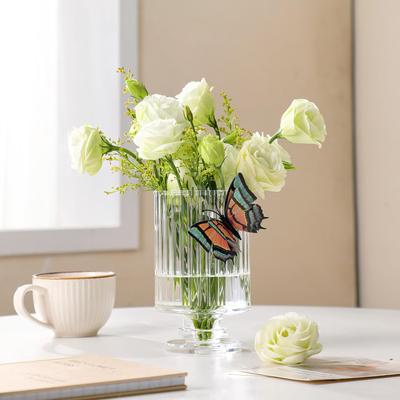 French Butterfly Vase: Aroma Diffuser & Candle Holder for Exquisite Flower Arrangements