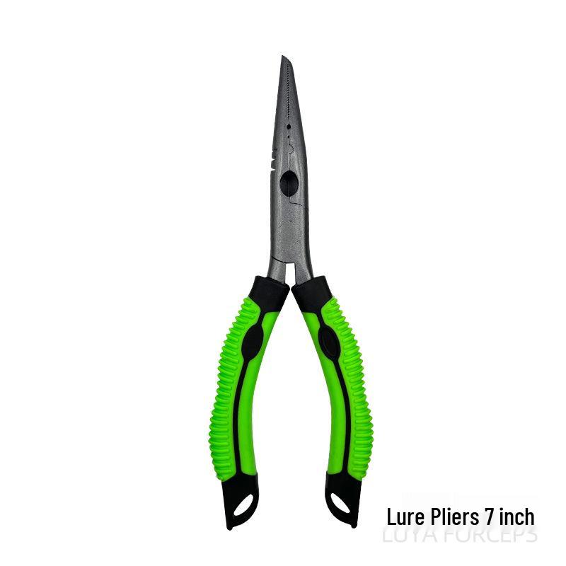 Multifunctional Crimping & Lure Pliers with Hook Remover and Wire Cutter