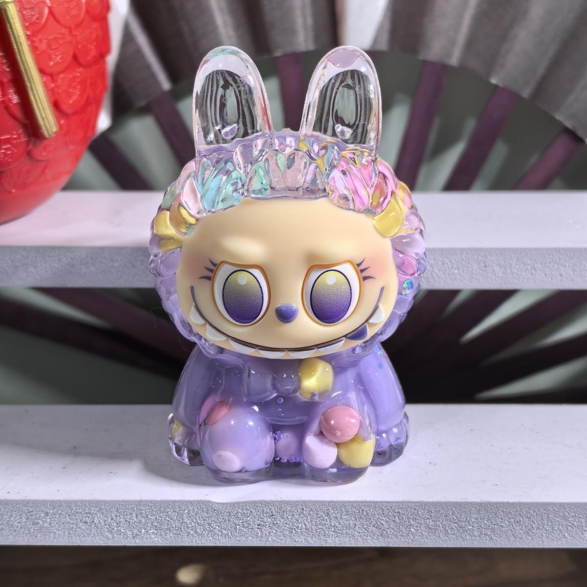 

2025 Модний Милий Акриловий Стенд Гарбуз Кролик Прикраса Креативний DIY Долина Краси Реквізит Пливучий Пісок Гарбуз Тканина purple