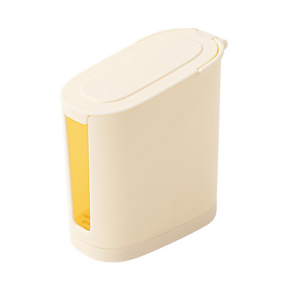 

Легко моющееся решение для хранения ложек Контейнер для ложек Органайзер для кухонных столовых приборов с пыленепроницаемой крышкой Полое дно для вилок