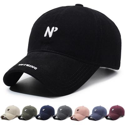Casquette brodée pour homme et femme, casquette de baseball rétro, chapeau de soleil pour printemps et automne