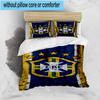3pcs Brazilian Football Federation Printed Bedding Set Duvet Cover Closure Includes 1 Duvet Cover & 2 Pillowcases Bedding Sets Home Decor Gifts