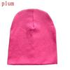 Cappello in Maglia Solido per Bambini da 0 a 3 Anni Cappellino Caldo Invernale in Cotone per Neonato Primavera Autunno Berretto per Bambino/a