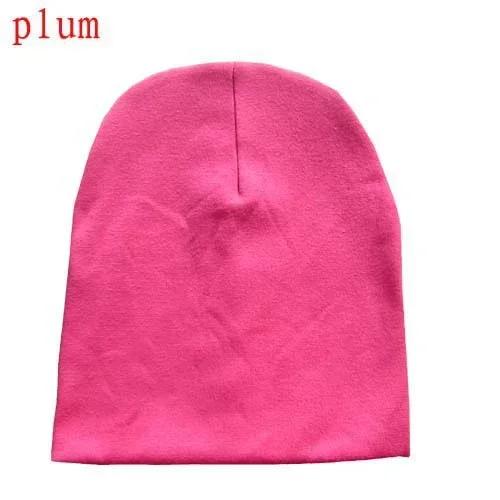 Cappello in Maglia Solido per Bambini da 0 a 3 Anni Cappellino Caldo Invernale in Cotone per Neonato Primavera Autunno Berretto per Bambino/a