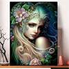 Dream Woman Diamond Art Girl Fairy 5D Full Round New 2023 Diamond Painting Portrait Painting Children's Hobbies