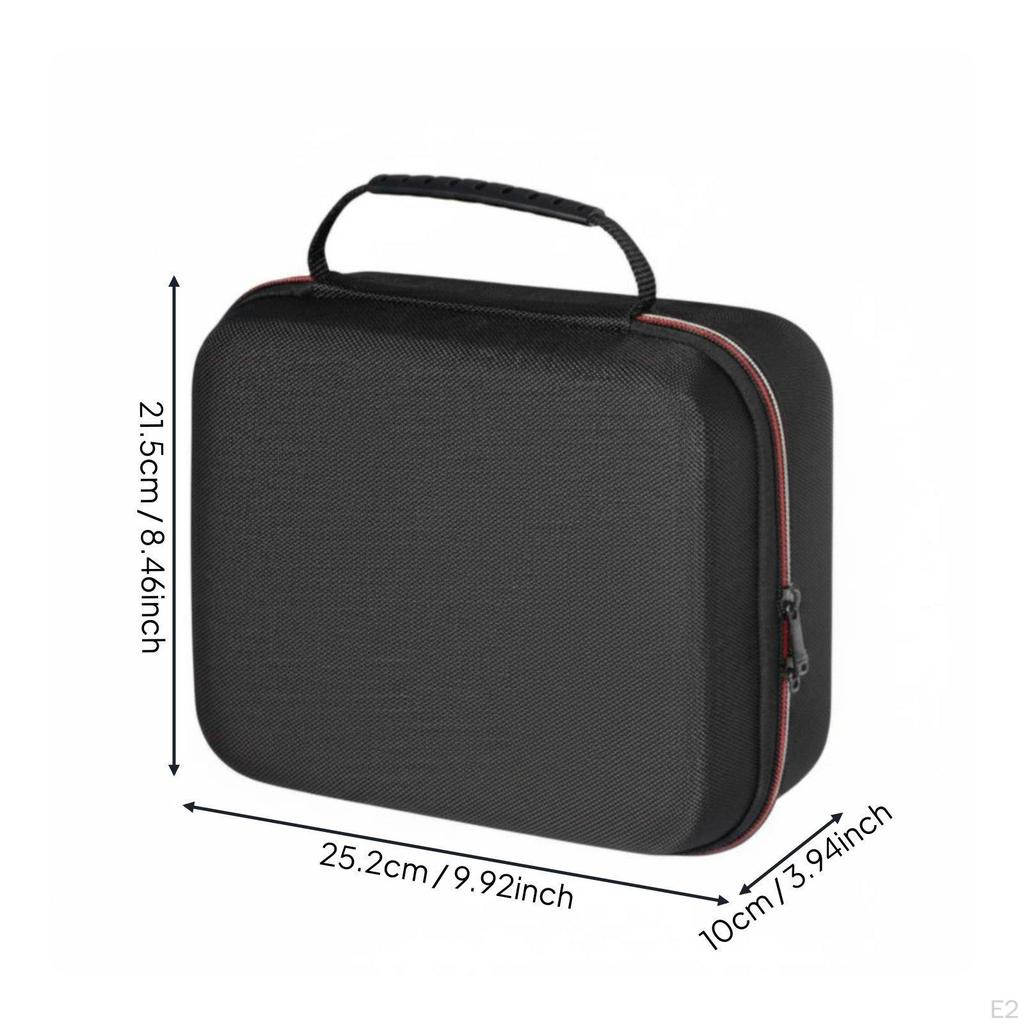 Travel Carrying Case Large Capacity Hard Shelled Electronics Organizer Portable Digital Accessories