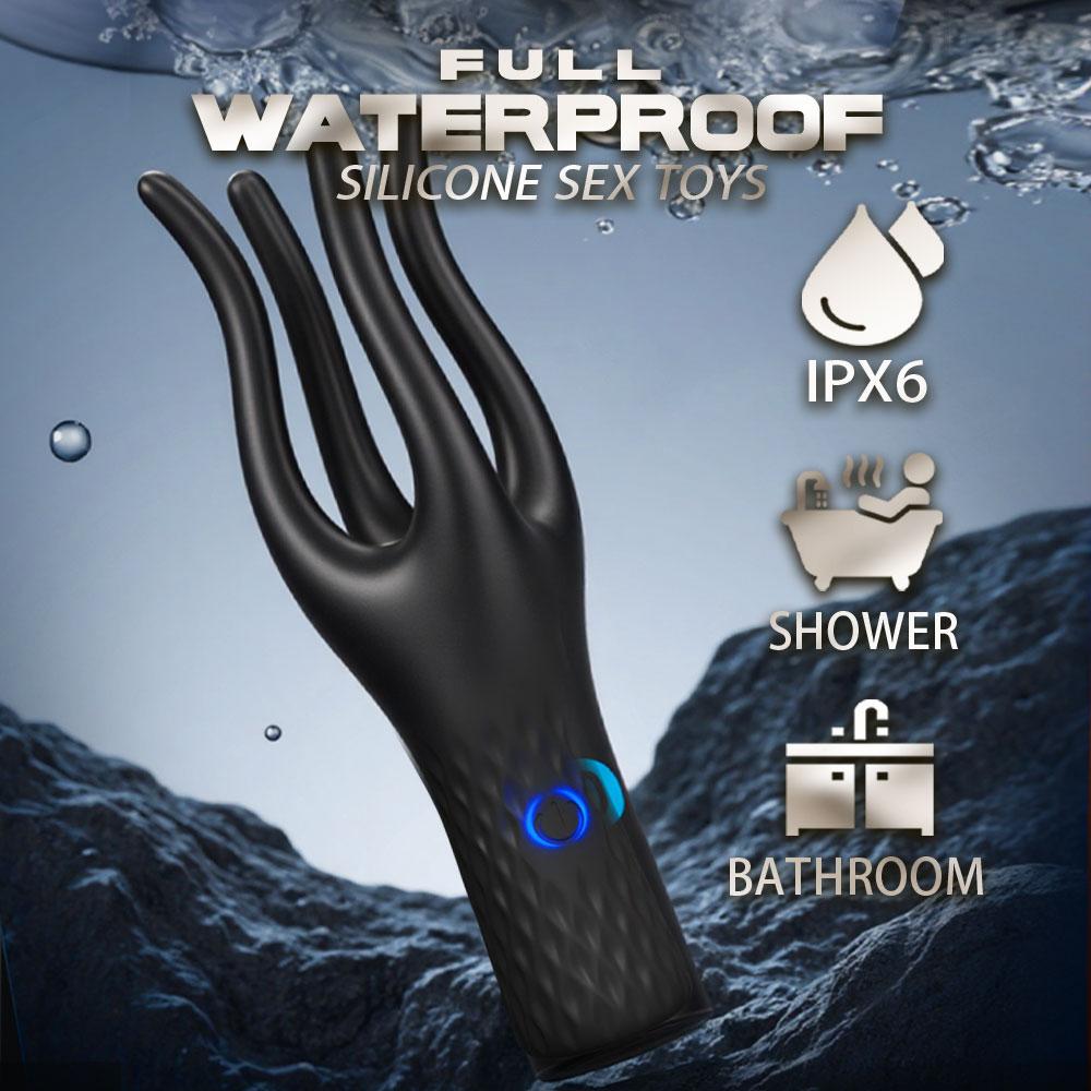 Vibrator Glans Trainer Penis G-spot Massager Soft Handheld Rezistență Prelungire Jucărie Adultă pentru Bărbați