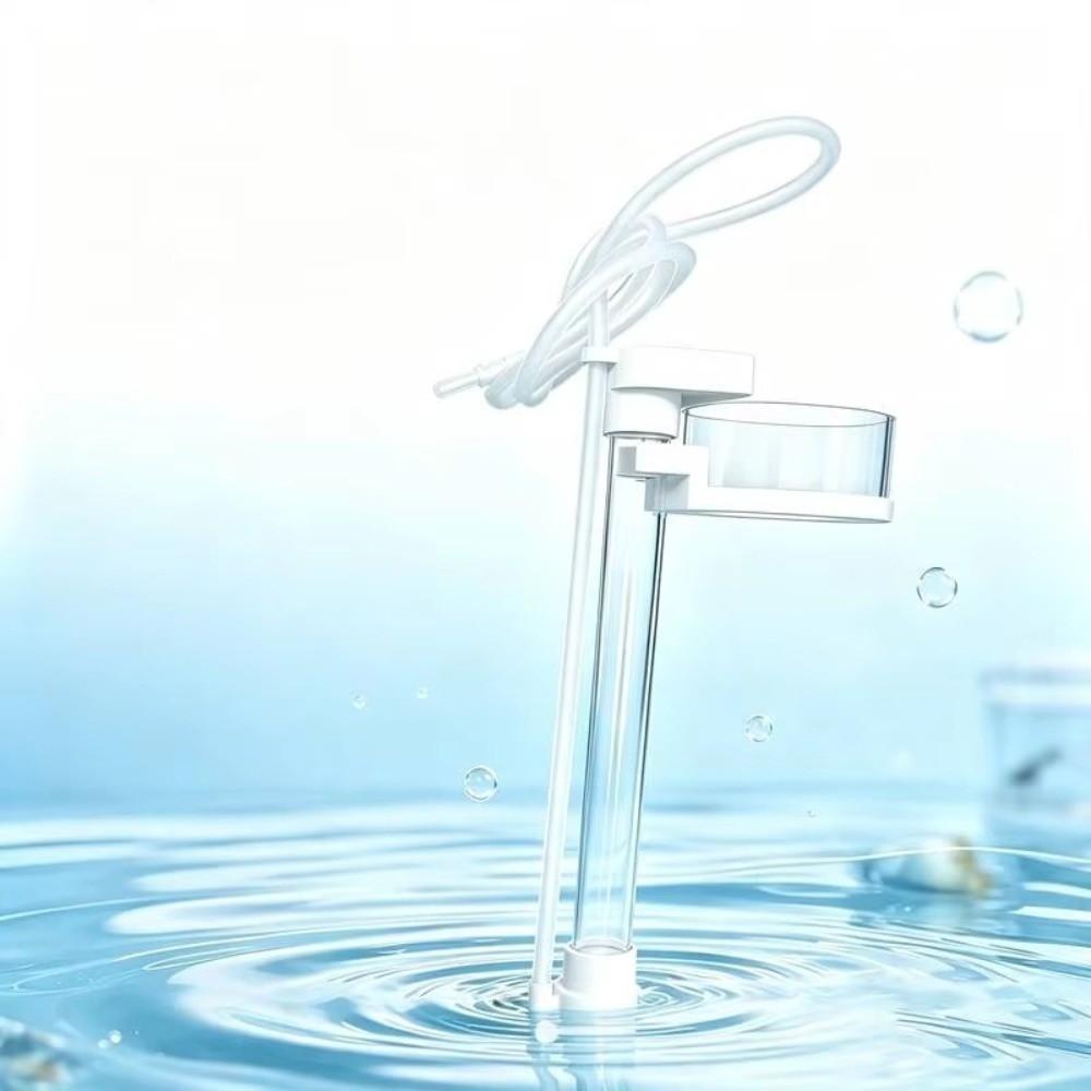 Adjustable Lenght Aquarium Fish Poop Cleaner Filter Detachable Poop Cleaner
